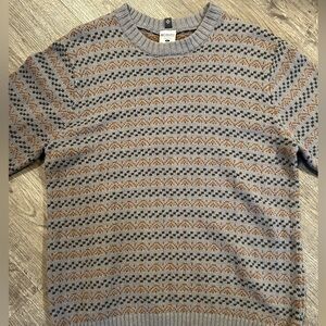 Columbia Men's Lambswool Fair Isle Crew Sweater